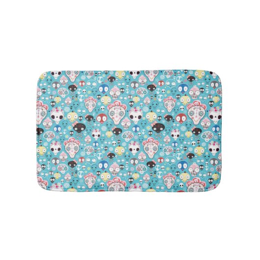 Textuur lachschedel badmat (Voorkant)