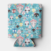 Textuur lachschedel blikjeskoeler (Voorkant)