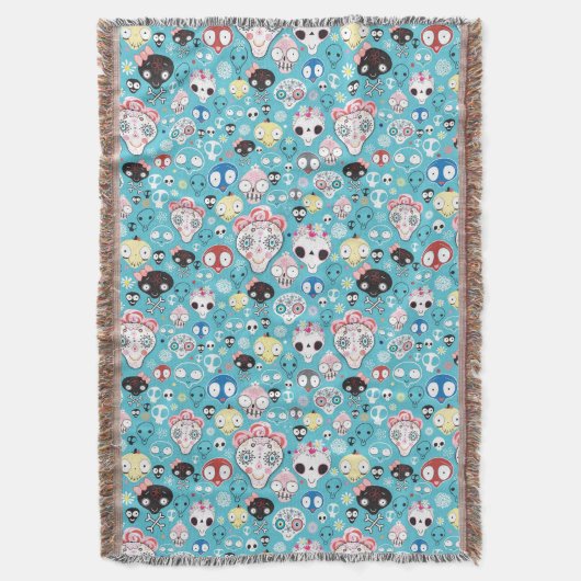 Textuur lachschedel deken (Voorkant Verticaal)