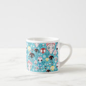 Textuur lachschedel espresso kop (Rechts)