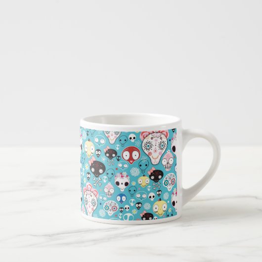 Textuur lachschedel espresso kop (Rechts)