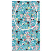 Textuur lachschedel klein cadeauzakje (Achterkant)