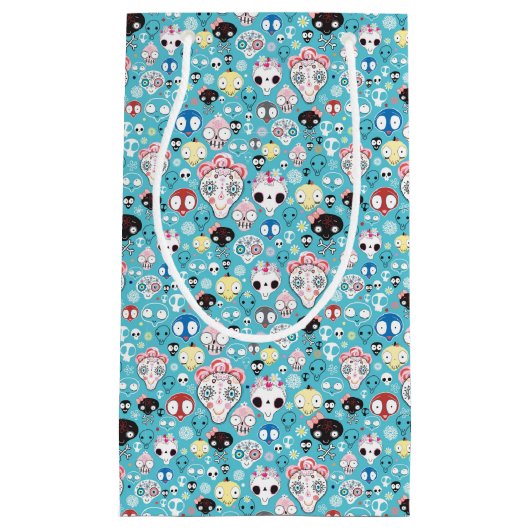 Textuur lachschedel klein cadeauzakje (Voorkant)