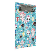 Textuur lachschedel mini klembord (Schuin)