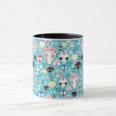 Textuur lachschedel mok (Midden)