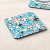 Textuur lachschedel onderzetter (Linkerzijde)