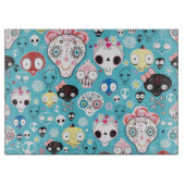 Textuur lachschedel snijplank (Voorkant)