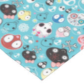 Textuur lachschedel tafelkleed (Gekanteld)