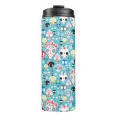 Textuur lachschedel thermosbeker (Voorkant)