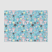 Textuur lachschedel tissuepapier (Voorkant)