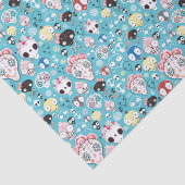 Textuur lachschedel tissuepapier (Detail)