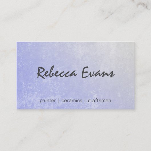 Textuur | Licht Paars Visitekaartje (Voorkant)