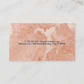 Textuur | Marmer Visitekaartje (Achterkant)