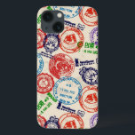 Textuur met echte stempels. Case-Mate iPhone case<br><div class="desc">Naadloze textuur met echte stempels van de Berlijnse Muur. Vectorafbeelding EPS8 © en ® Bigstock® - Alle rechten voorbehouden.</div>