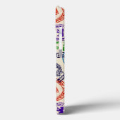 Textuur met echte stempels. Case-Mate iPhone case (Achterkant / Links)