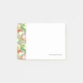 Textuur met plakjes groenten post-it® notes (Voorkant)