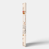 Textuur met Teddy Bears Case-Mate iPhone Case (Achterkant / Rechts)