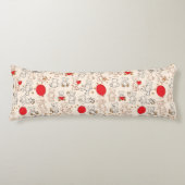 Textuur met Teddy Bears Lichaamskussen (Voorkant)