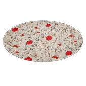 Textuur met Teddy Bears Snijplank (Hoek)