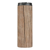 Textuur of bark wood use as atural backgroundbackg thermosbeker (Achterkant)