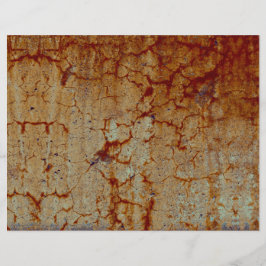 Textuur Oranje Rust  Rustic Decoupage