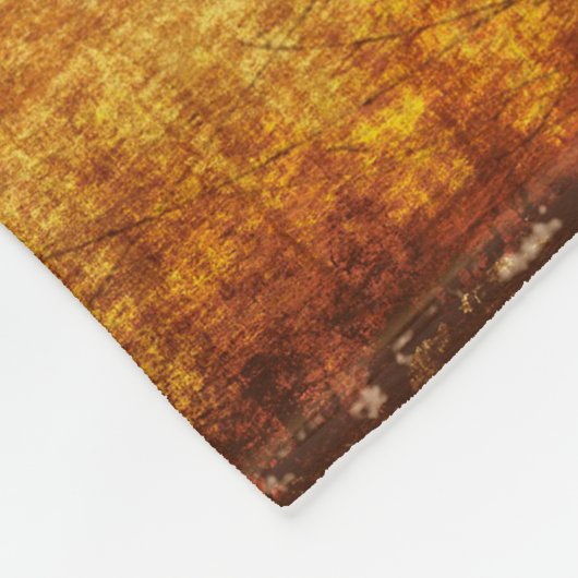  textuur oud goud fleece deken (Hoek)