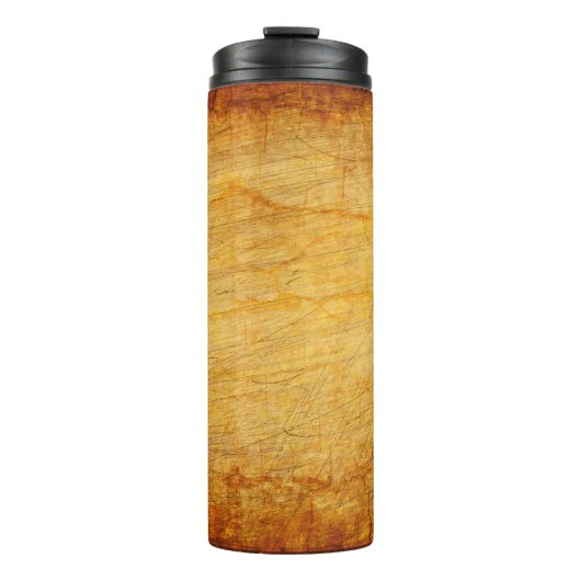 textuur oud goud thermosbeker (Voorkant)