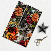  textuur Rustic Botanische Franse ontkoppeling Tissuepapier