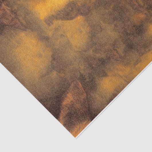 Textuur Rustic Bruin Geel Abstract Tissuepapier (Detail)