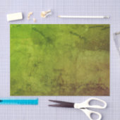 Textuur  Rustic Green Brown Grunge Pattern Tissuepapier (Craft)