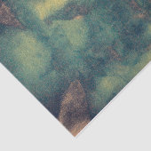 Textuur Rustic  Groen Bruin Blauwgroen Abstract Tissuepapier (Detail)