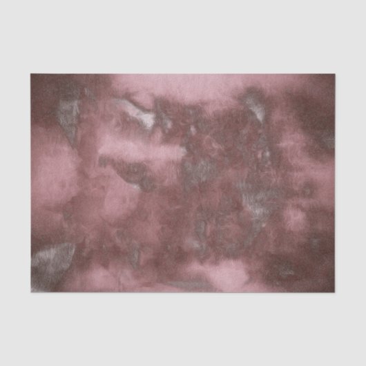 Textuur Rustiek Antiek Bruin Abstract Patroon Tissuepapier (Voorkant)