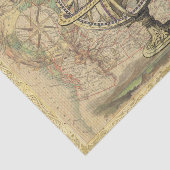 textuur rustieke kaart nautische decoupage tissuepapier (Detail)