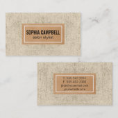 Textuur | Rustisch Visitekaartje (Voorkant / Achterkant)