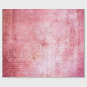  textuur Schraapboek roze Cadeaupapier (Vlak)