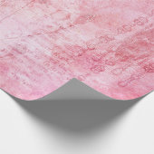  textuur Schraapboek roze Cadeaupapier (Hoek)