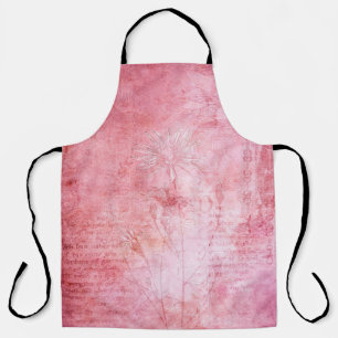  textuur Schraapboek roze Schort