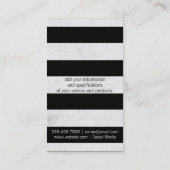 Textuur / Strepen Visitekaartje (Achterkant)