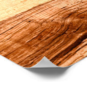 Textuur. Til opgeslagen gehakt brandhout, winters Poster (Hoek)