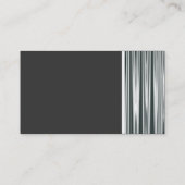 Textuur Tone - Zilveren Gordijn Visitekaartje (Achterkant)