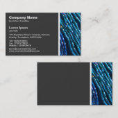 Textuur Toon - kralen Visitekaartje (Voorkant / Achterkant)