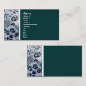 Textuur Toon (Soap Suds) - Gepersonaliseerd Visitekaartje (Voorkant / Achterkant)