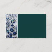 Textuur Toon (Soap Suds) - Gepersonaliseerd Visitekaartje (Achterkant)