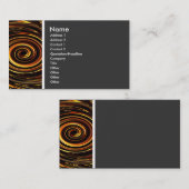 Textuur Toon (Swirl) - IV Visitekaartje (Voorkant / Achterkant)