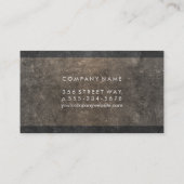 Textuur / twee tonen visitekaartje (Achterkant)