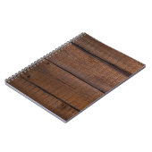 textuur van achtergrondhout notitieboek (Linkerzijde)