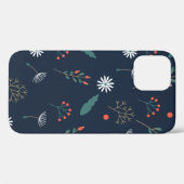 textuur van achtergrondpatroonbloemen Case-Mate iPhone case (Achterkant (horizontaal))