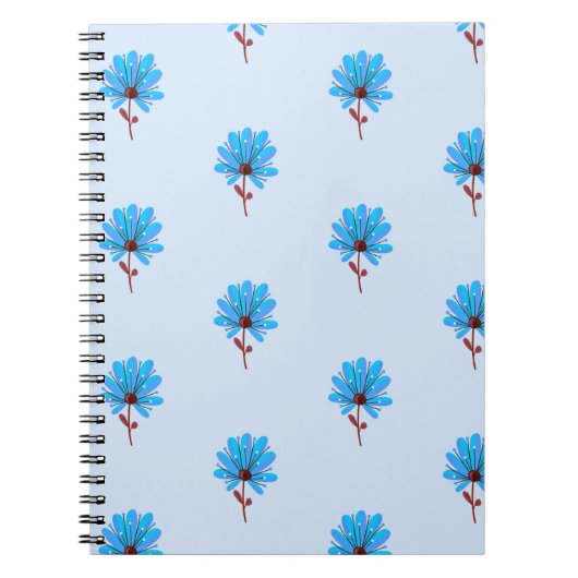 textuur van achtergrondpatroonbloemen notitieboek (Voorkant)