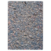 textuur van asfalt en keeltjes klembord (Achterkant)