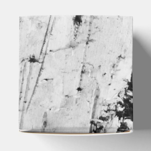 textuur van baarmoederschors bedankdoosjes (Bovenkant)